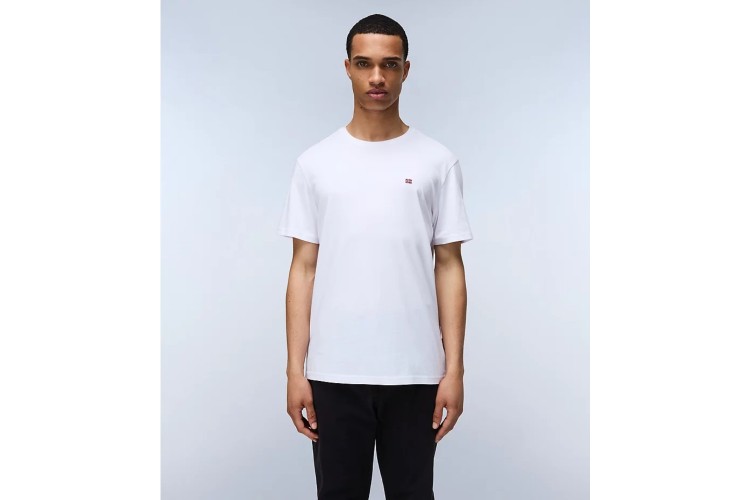 Napapijri Salis S/S T-Shirt - Bright White