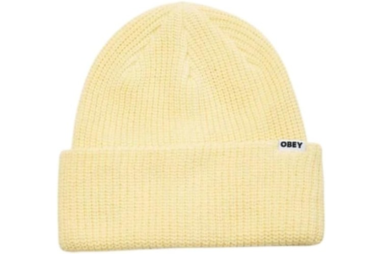 Obey Bold Organic Beanie - Butter