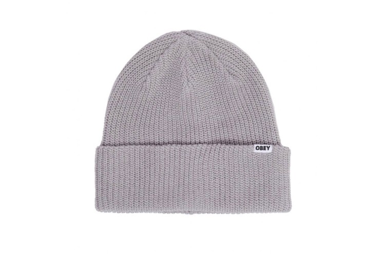 Obey Bold Organic Beanie - Ultimate Grey