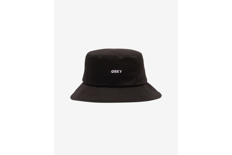 Obey Bold Twill Bucket Hat - Black
