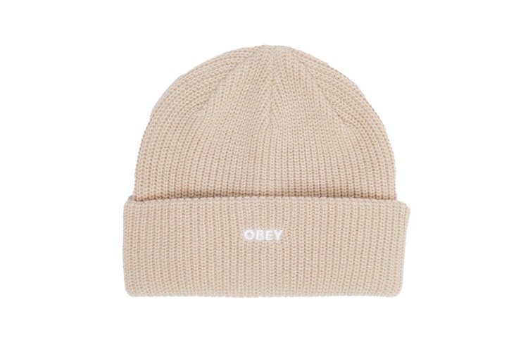 Obey Future Beanie - Silver Grey