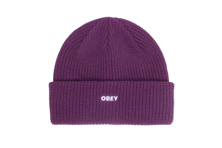 Obey Future Beanie - Wineberry