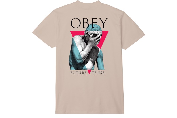 Obey Future Tense S/S T-Shirt - Sand