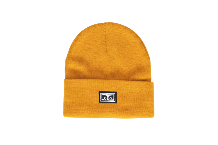 Obey Icon Eyes Beanie - Satin Brass