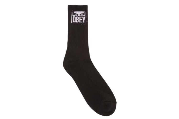 Obey Eyes Icon Socks (UK 7/11) - Black