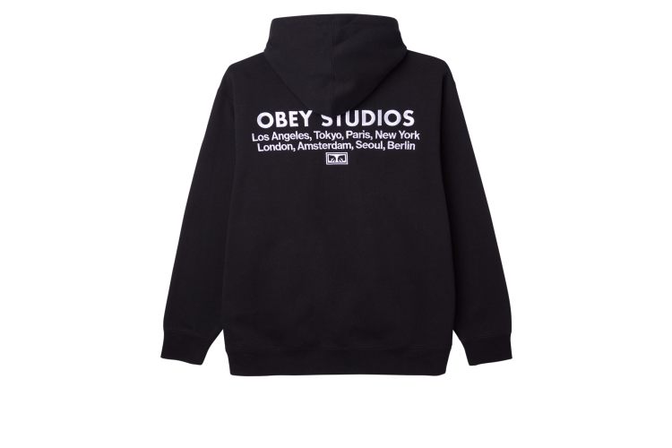 Obey Studios Hood - Black 