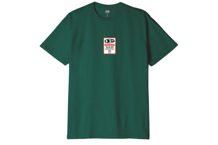 Obey Surveillance S/S T-Shirt - Adventure Green