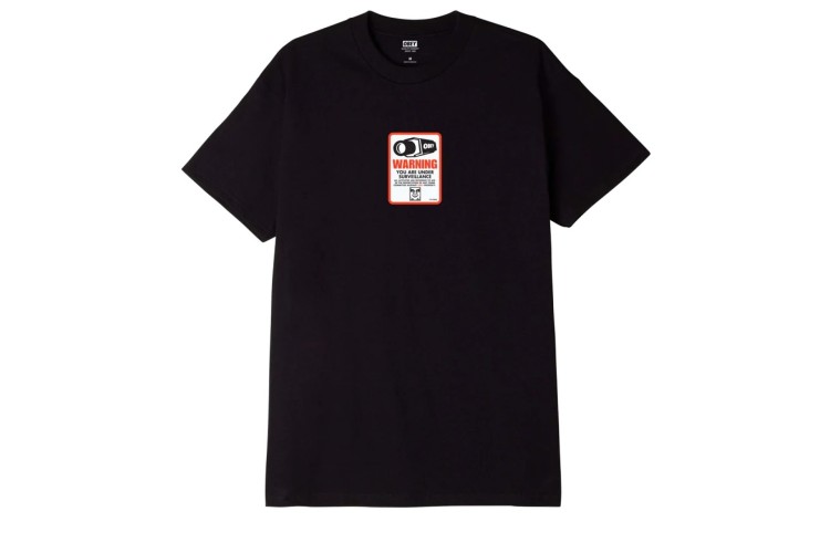 Obey Surveillance S/S T-Shirt - Black