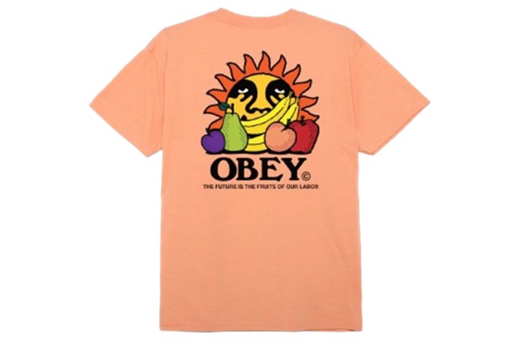 Obey The Future Of The Fruits Of Our Labour S/S T-Shirt - Citrus