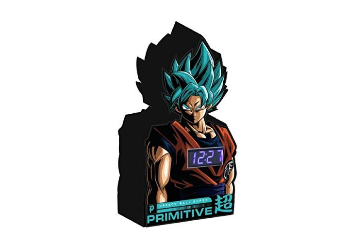 Primitive x Dragon Ball Z Goku Digital Clock