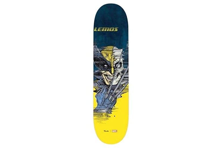 Primitive x Marvel Lemos Wolverine Skateboard Deck - 8.0