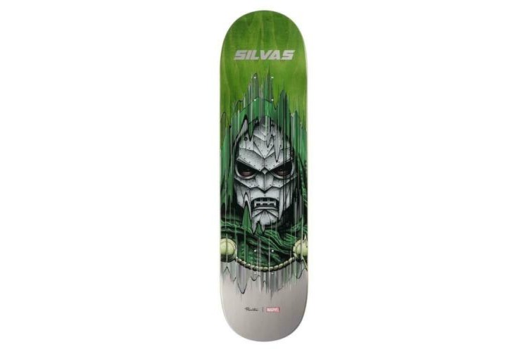 Primitive x Marvel Silvas Doctor Doom Skateboard Deck 8.25''