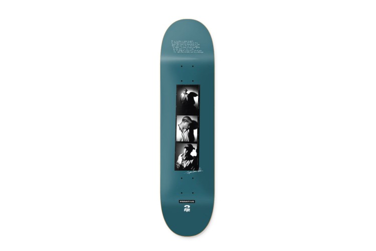 Primitive x Tupac Shakur Shadows Deck - Teal 8.125''