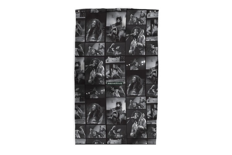 Primitive x Bob Marley Prophet Banner - Black