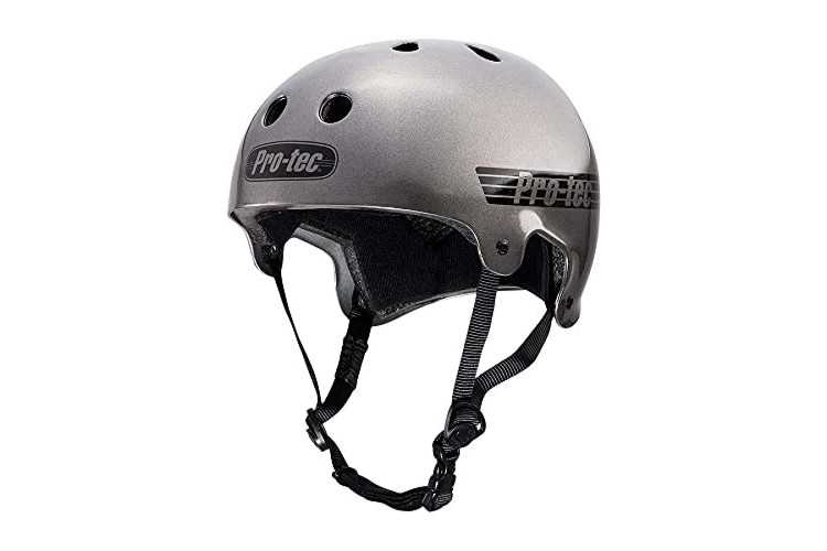 Pro-Tec Helmet Old School Cert - Matte Metallic Gunmetal