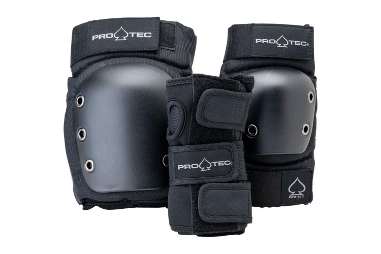 Pro-Tec Street Gear Junior Pad Set - Black