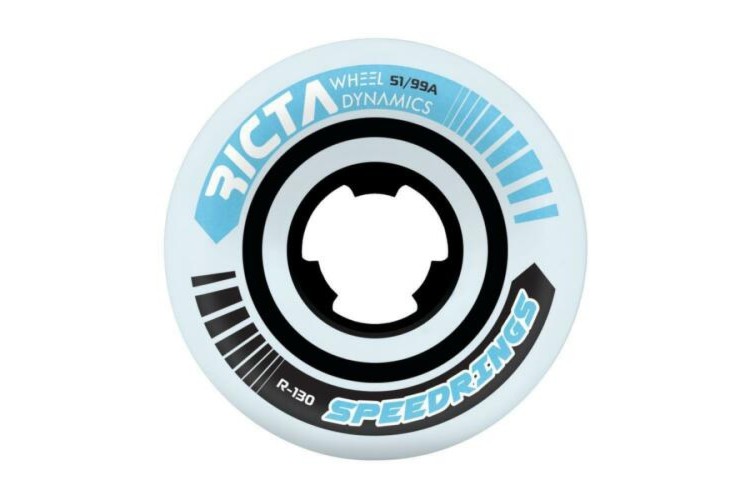 Ricta Wheels Speedrings Skateboard Wheels - 51mm 99a