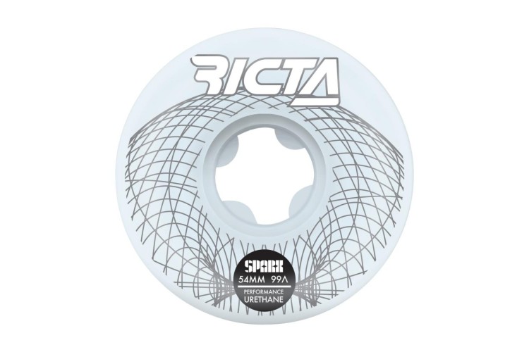 Ricta Wireframe Sparx Skateboard Wheels - 54mm 99A