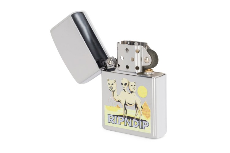 Rip N Dip Barnum Refillable Lighter - Silver