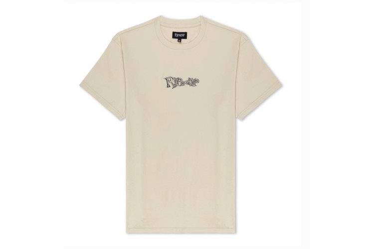 Rip N Dip Geo T Shirt - cream