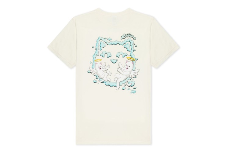 Rip N Dip In The Clouds S/S T Shirt - Natural
