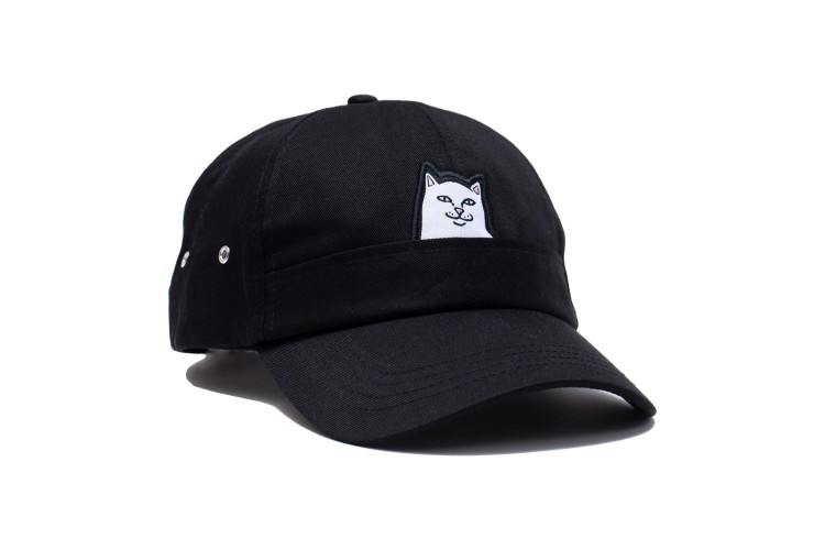 Rip N Dip Lord Nermal 6 Panel Pocket Cap - Black