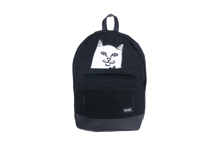 Rip N Dip Lord Nermal Corduroy Backpack - Black