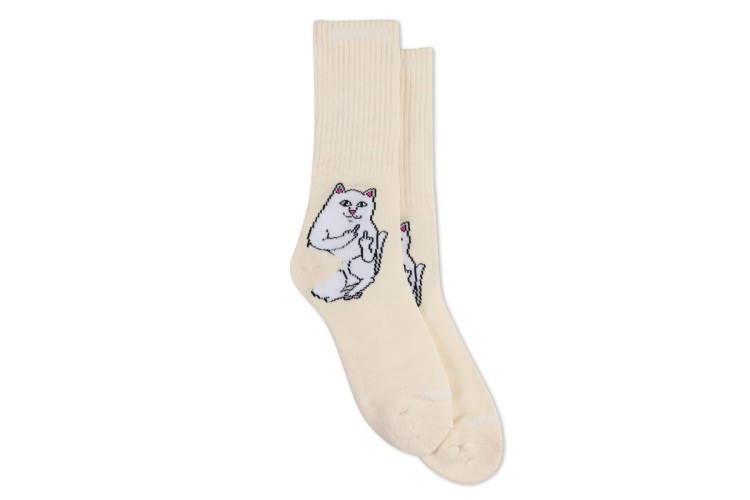 Rip N Dip Lord Nermal Socks - Off White