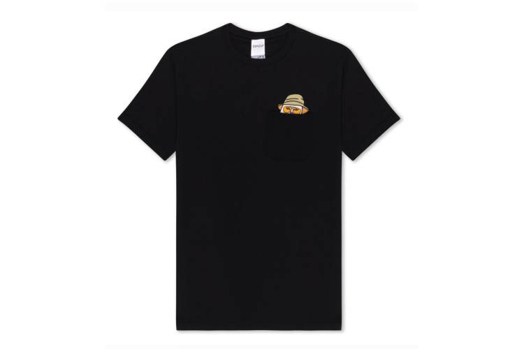 Rip N Dip Nermal S Thompson Pocket  T Shirt - Black