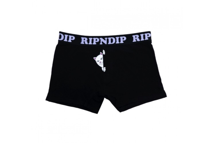 Rip N Dip Peek A Nermal Boxers Black