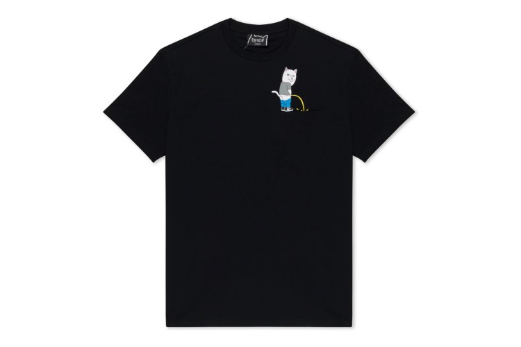Rip N Dip Potty Pocket S/S T-Shirt - Black
