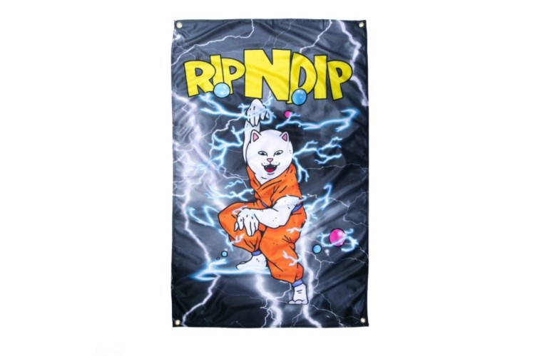 Rip N Dip Super Sanerm Wall Banner -Black