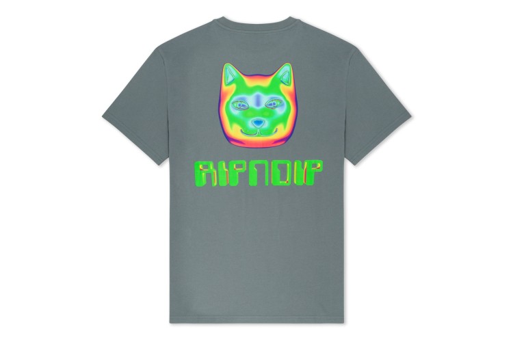 Rip N Dip Thermal Nermal S/S T-Shirt - Charcoal