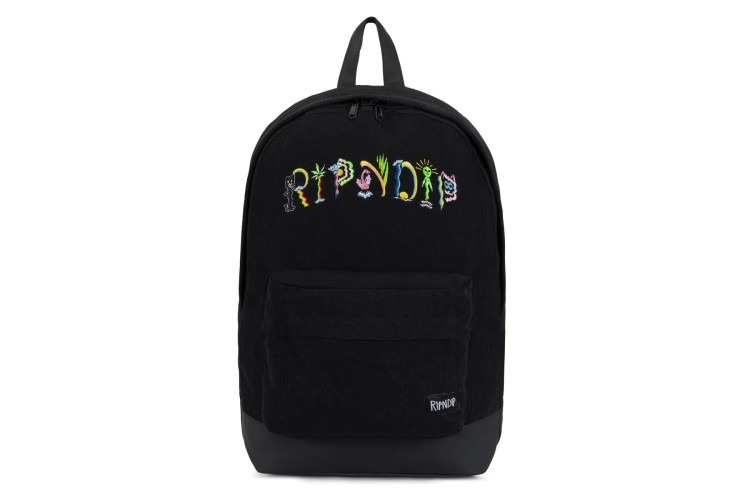Rip N Dip Venice Corduroy Backpack - Black
