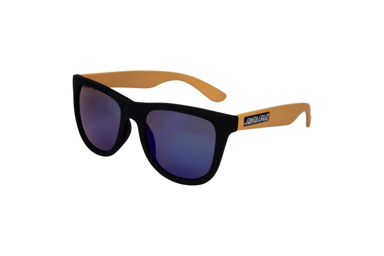 Santa Cruz Darwin Sunglasses - Black/Old Gold