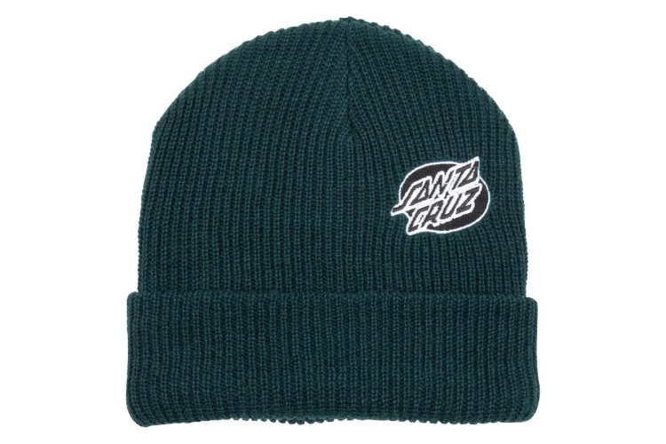Santa Cruz Mono Lined Oval Dot Beanie - Rainforest