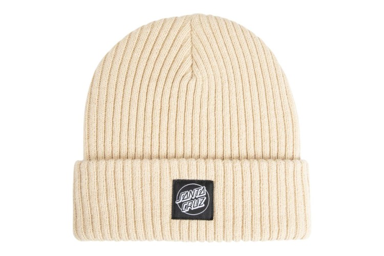 Santa Cruz Opus Dot label Beanie - Fog
