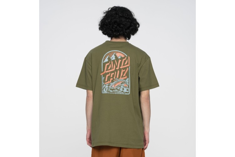 Santa Cruz Retreat T-Shirt - Moss