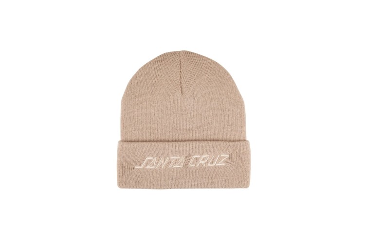 Santa Cruz Tonal Strip Beanie - Oat