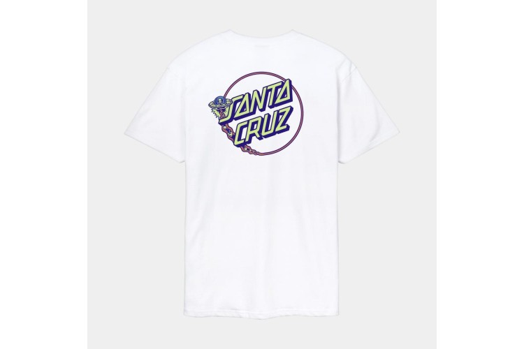 Santa Cruz Winkowski UFO Dot T-Shirt - White