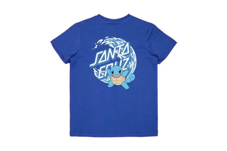 Santa Cruz X Pokemon Boys Water Type 1 T-Shirt - Royal
