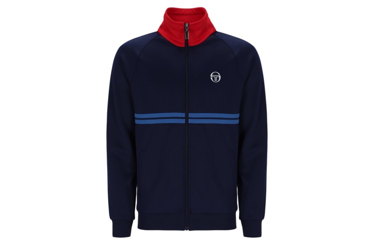Sergio Tacchini Dallas Track Jacket - Maritime Blue/Adrenaline Rush/Nautical Blue