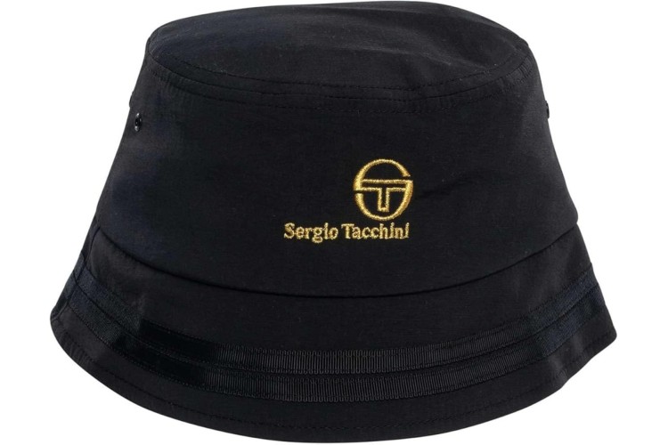 Sergio Tacchini Marcell Classic Bucket Hat - Black