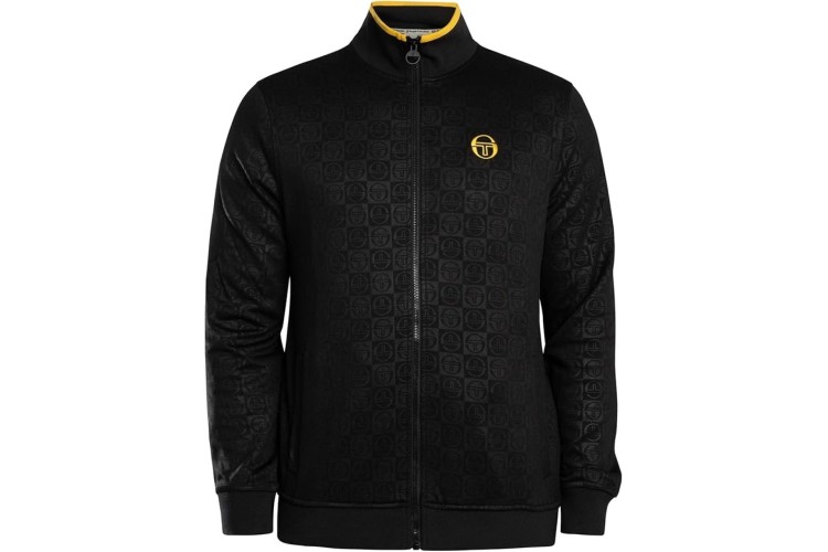 Sergio Tacchini Santoro Mono Track Jacket - Black