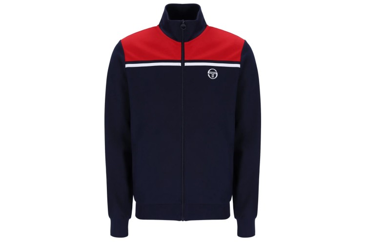 Sergio Tacchini Youngline MK2 Track Jacket - Maritime Blue/Adrenaline Rush