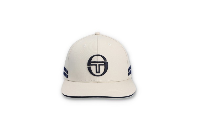 Sergio Tacchini Zarda Baseball Cap - Sandshell/Maritime Blue