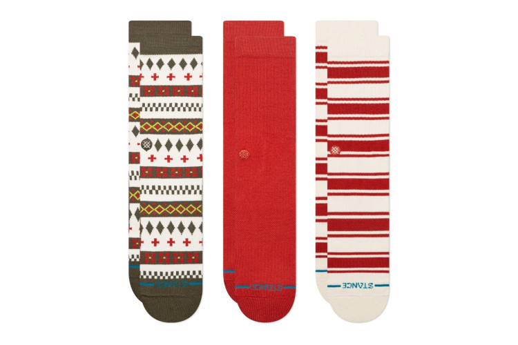 Stance Cabin Days 3 Pack Crew Socks - Multi
