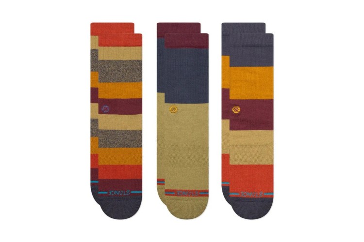 Stance Cabin Fever 3 Pack Socks - Multi 