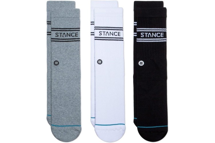 Stance Cero 3 Pack Crew Socks -Multi