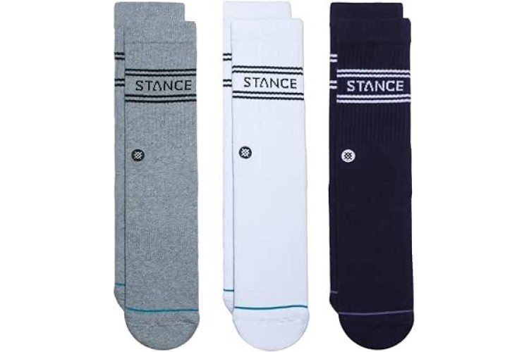 Stance Cero 3 Pack Crew Socks -Navy